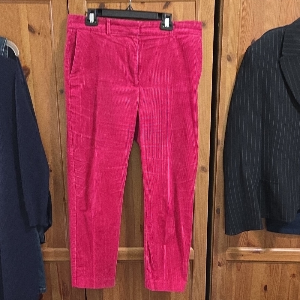 Boden Bright Pink Ankle Pants